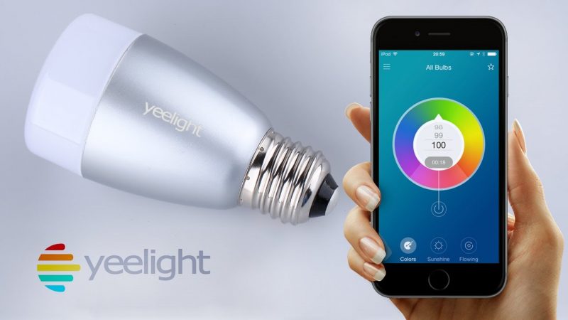 умная лампочка от Xiaomi