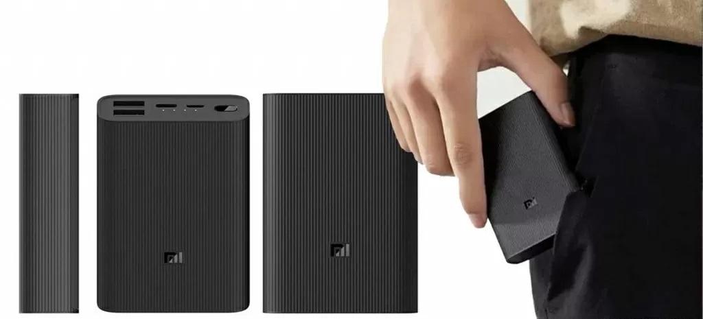 Xiaomi Mi Power Bank 3 Ultra compact, 10000mAh