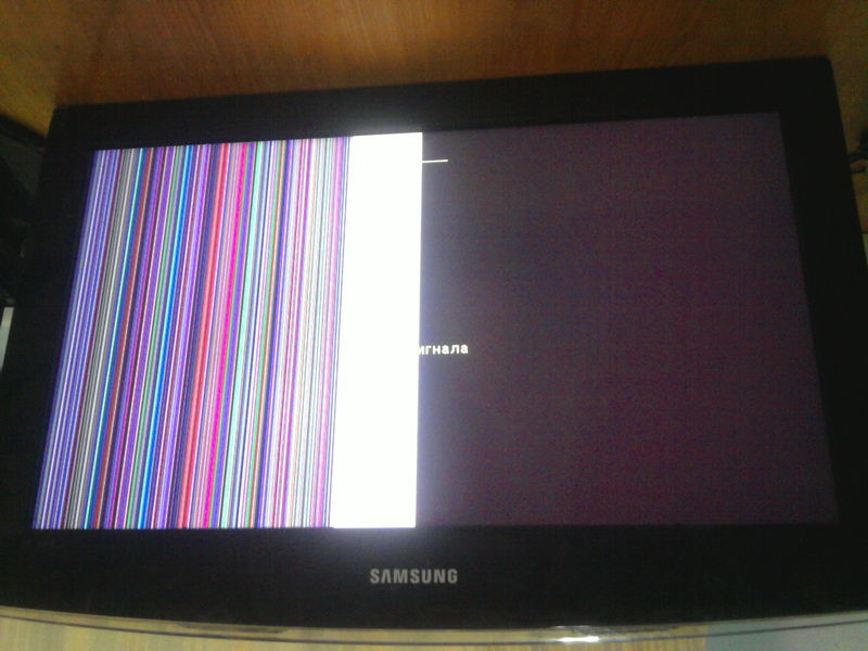 телевизор Samsung нет изображения